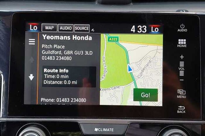 Honda Civic 1.0 VTEC Turbo EX 5dr CVT 