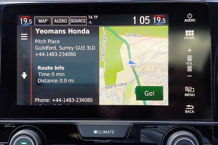 Honda Civic 1.5 VTEC Turbo Prestige 5dr CVT 